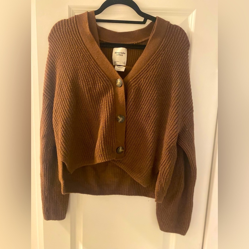 Abercrombie 2 piece cropped sweater set